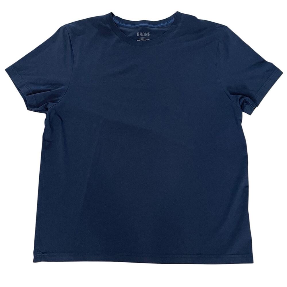 Rhone Men’s Black T-Shirt Size XL Pima Cotton Blend Style# 100070